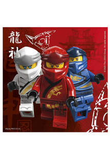 Serwetki Lego Ninjago 33x33 cm Procos 20 szt.